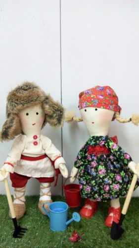 Текстильные куклы