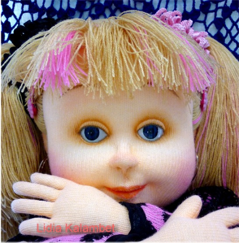 Авторская текстильная кукла "Майя".