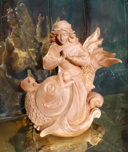 "Жемчужина" скульптура из керамики