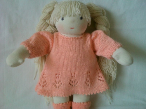Вальдорфская кукла Нина, 34 см