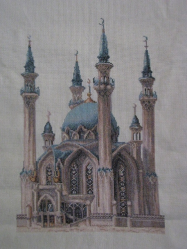 Вышитая картина Мечеть Кул-Шариф