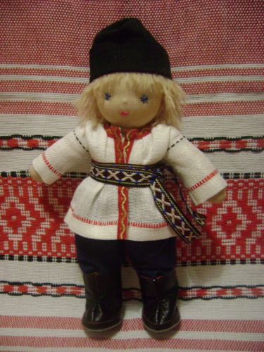 Чуваш Сетнер 22 см кукла народная национальная в вальдорфском стиле