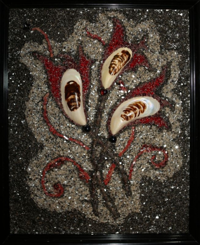 Мозаичное панно «Лилии для шута / Lilies of a Jester»