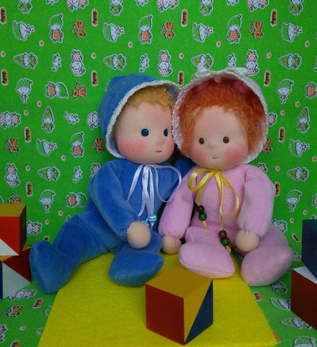 Любимые детки - вальдорфские куколки 22 см (На заказ)