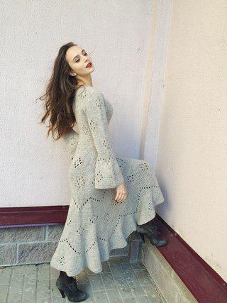 платье вязаное "Анна"